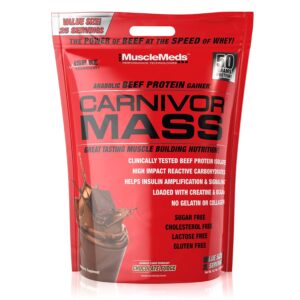 MuscleMeds Carnivor Mass Anabolic Beef Protein Gainer 2lbs
