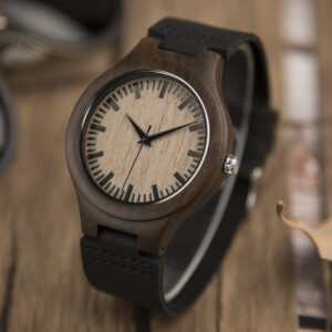Beautiful Wooden Watch Gift New Leather Strap 2023 watches in USA