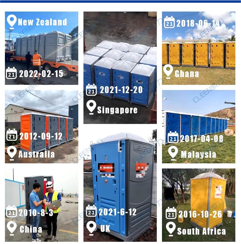 Portable toilet new prefabricated outdoor toilets & restroom